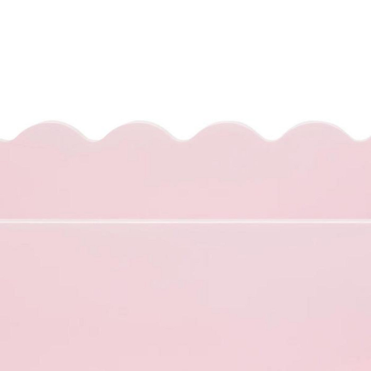 Atmosphera Kids Bibliothèque Enfant  Festonnée  60cm Rose