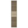 Voir la diapositive 4 : VIDAXL Bibliotheque Chene sonoma 36x30x171 cm Bois d'ingenierie