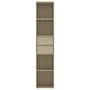 Voir la diapositive 4 : VIDAXL Bibliotheque Chene sonoma 36x30x171 cm Bois d'ingenierie