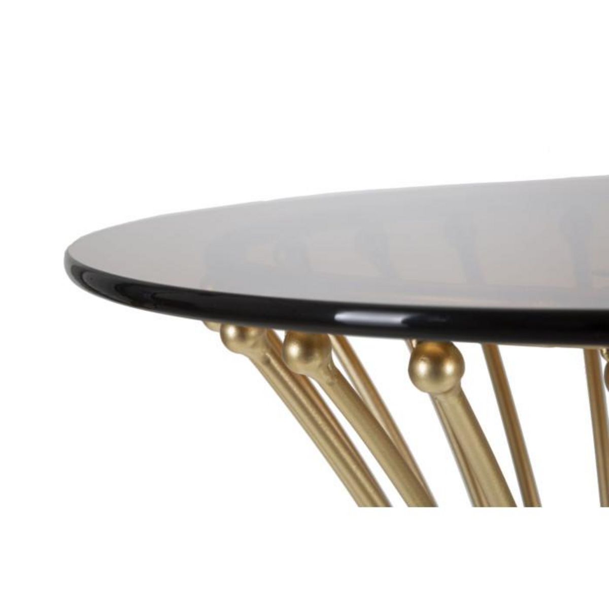 Paris Prix Table d'Appoint Design en Métal  Century  82cm Or
