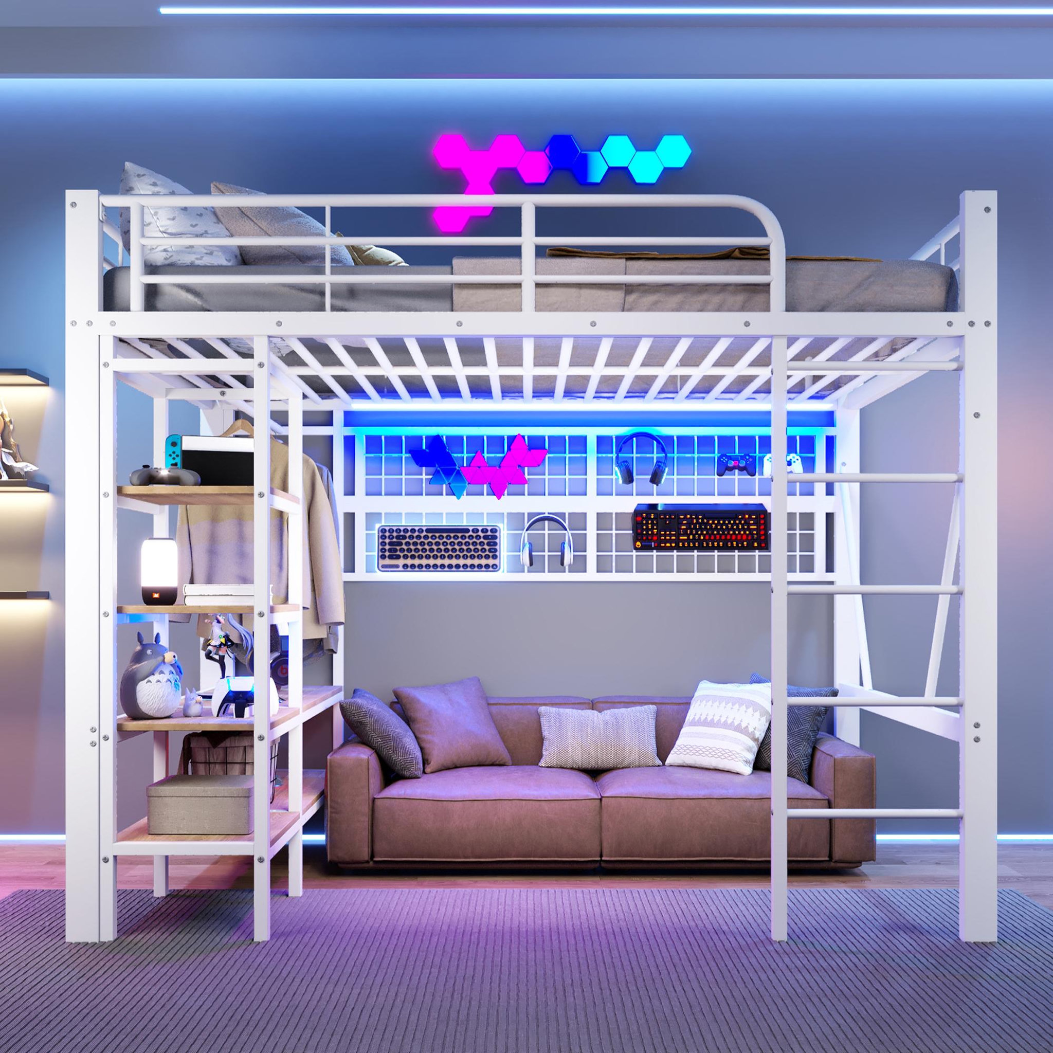 Voir la diapositive 2 : MERAX Lit mezzanine