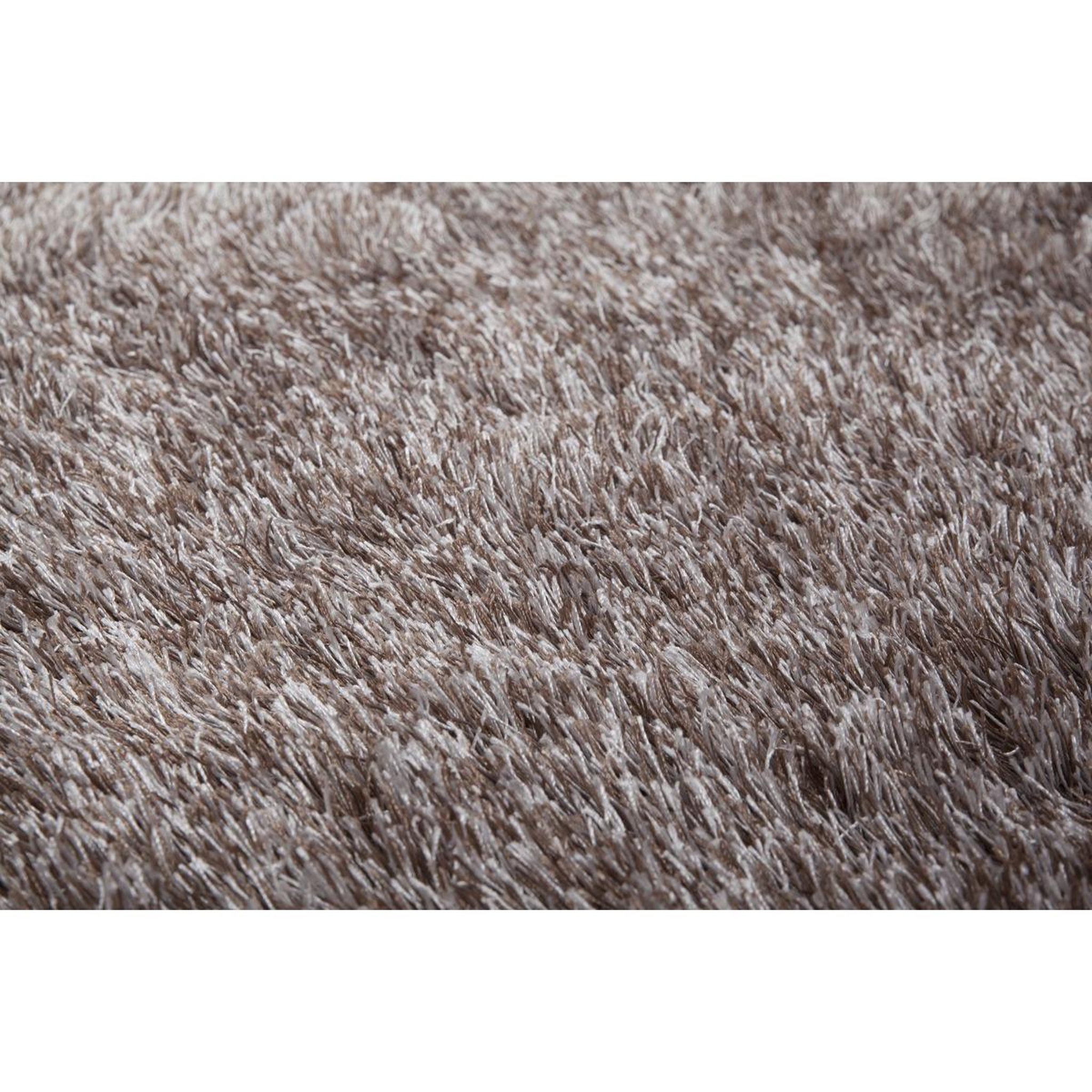 Voir la diapositive 3 : Paris Prix Tapis shaggy fait main  diamond  taupe