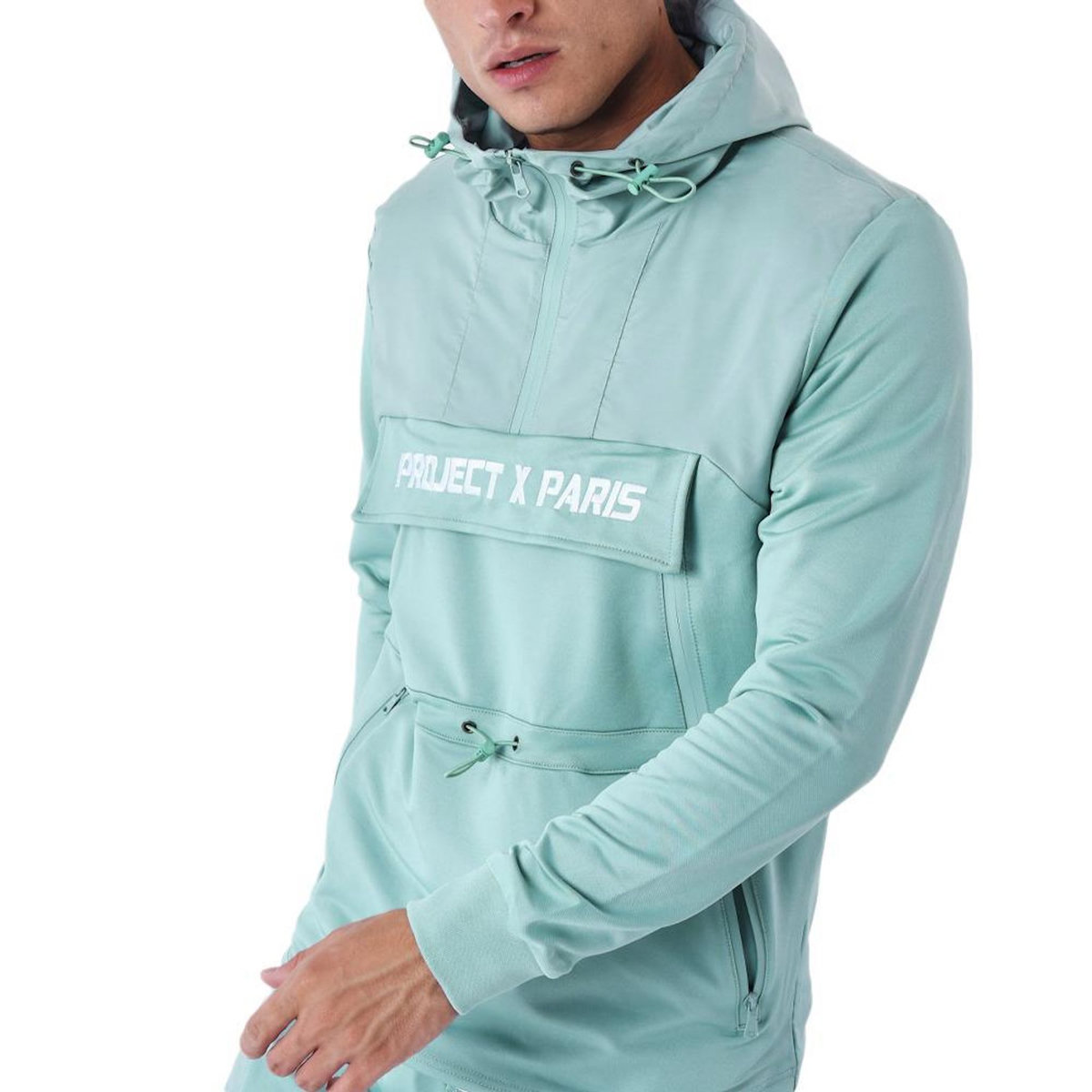 Project X Sweat à Capuche Bleu Homme Project X Paris 2322010