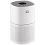Voir la diapositive 1 : HOMCOM Purificateur d'air 50 W 4 vitesses mode silencieux - filtre HEPA, charbon actif -  jusqu'à 24 m² - débit d'air pur 225 m³/h - timer - ABS blanc gris
