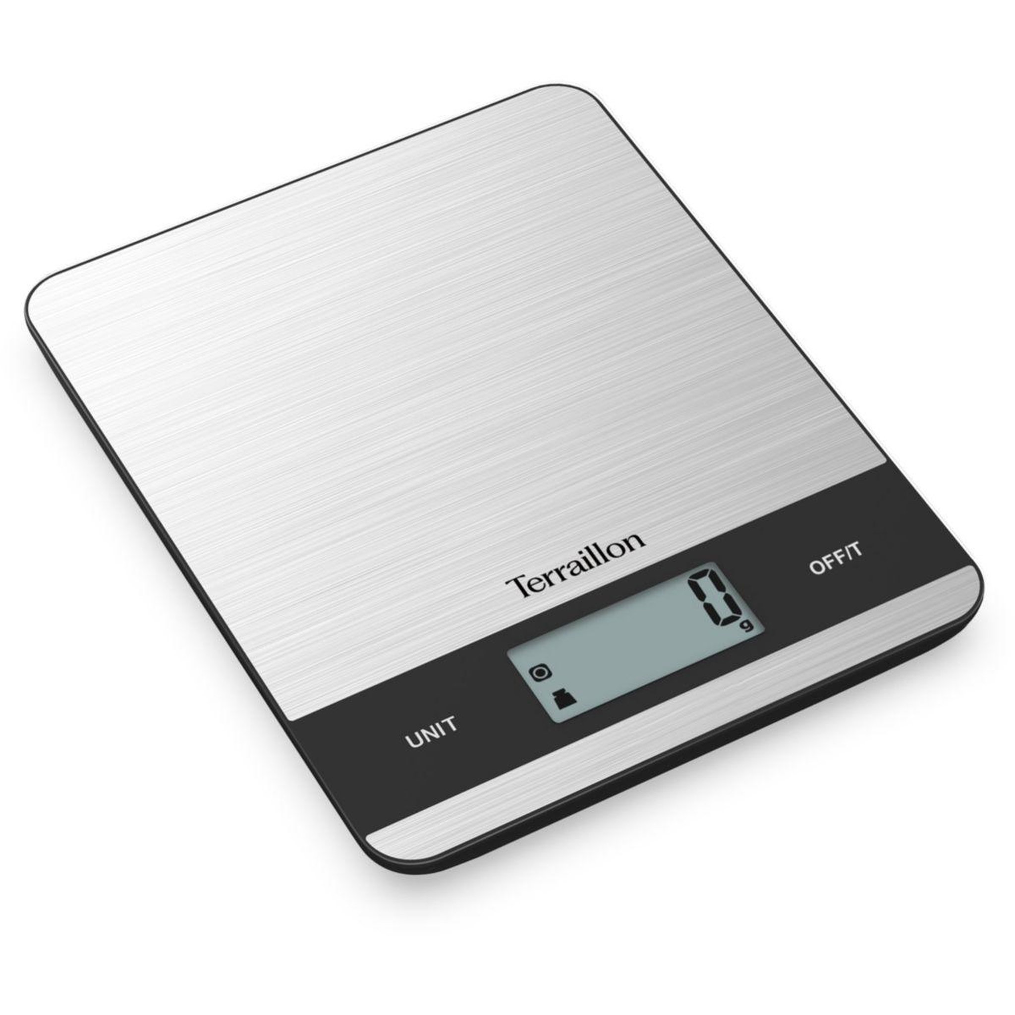 Voir la diapositive 2 : Terraillon Balance de cuisine slim steel 15368