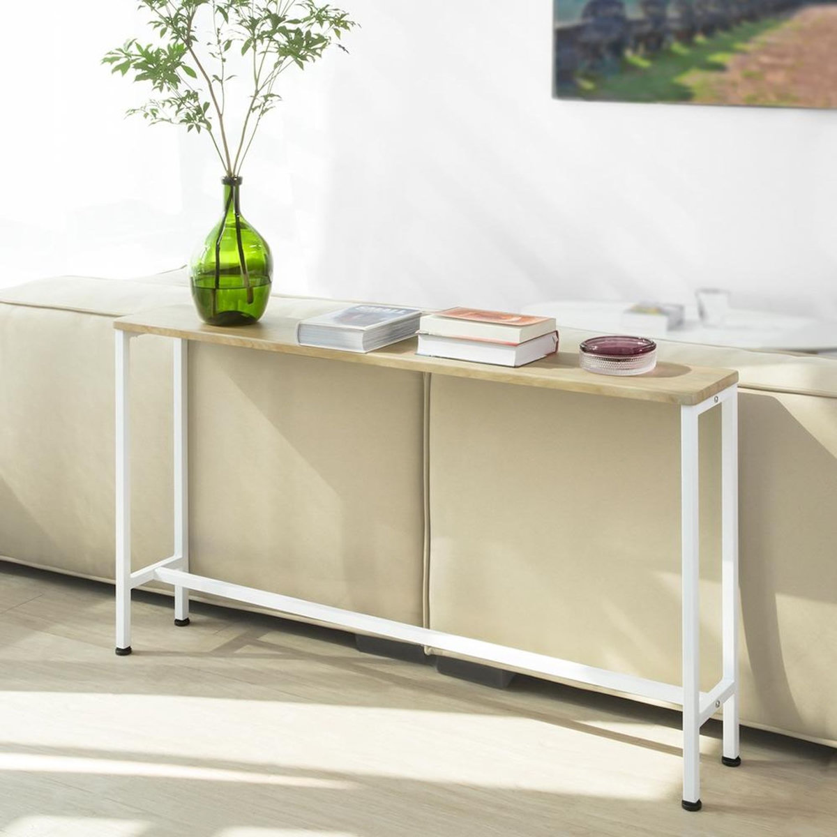 SOBUY SoBuy - Console D'entrée - 120x20x65cm - Industriel - FSB19