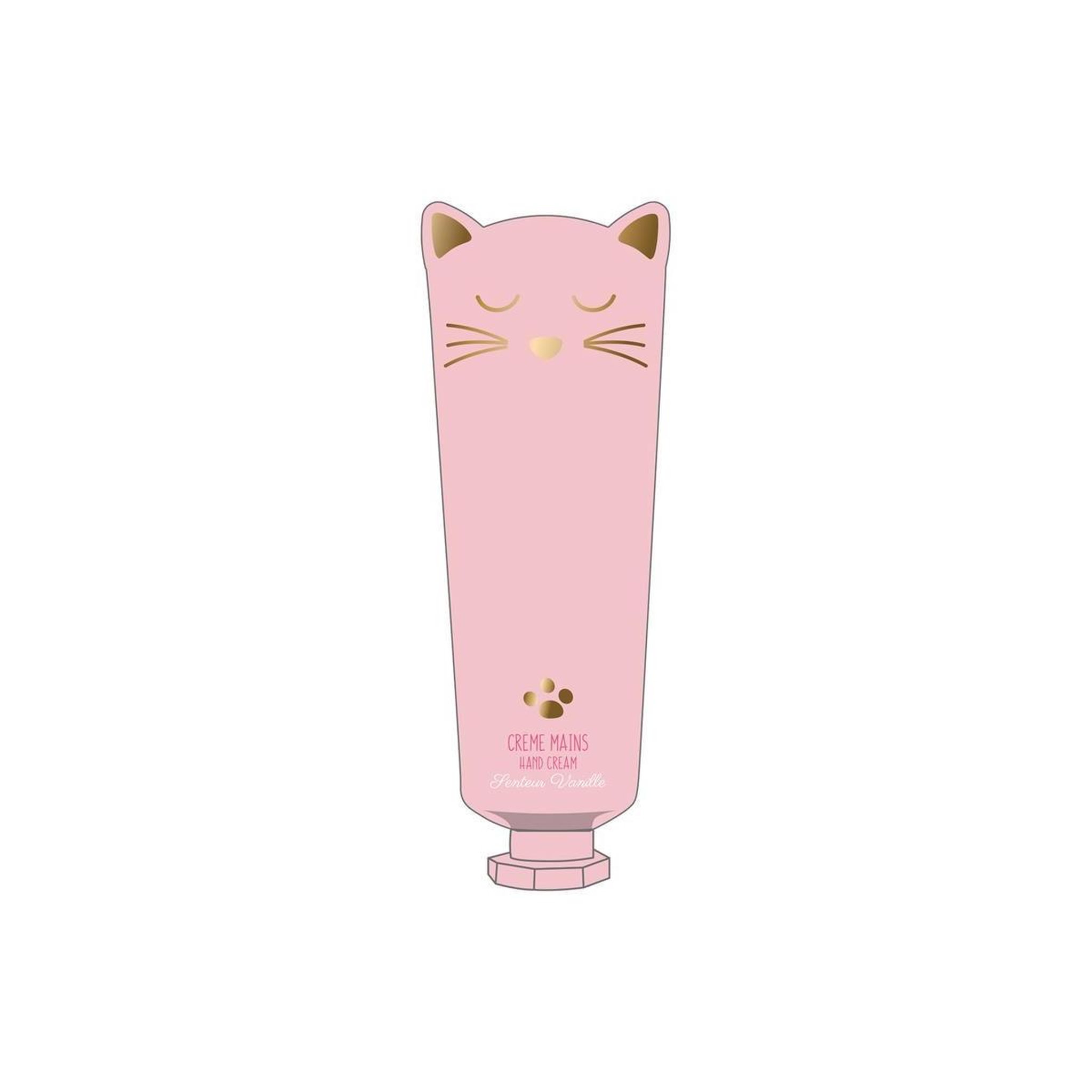 Voir la diapositive 4 : Cosmetic Club Coffret cosmétique 3 accessoires  chat  15cm rose