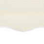 Voir la diapositive 5 : VIDAXL Tissu de remplacement pour auvent Creme 6x3,5 m