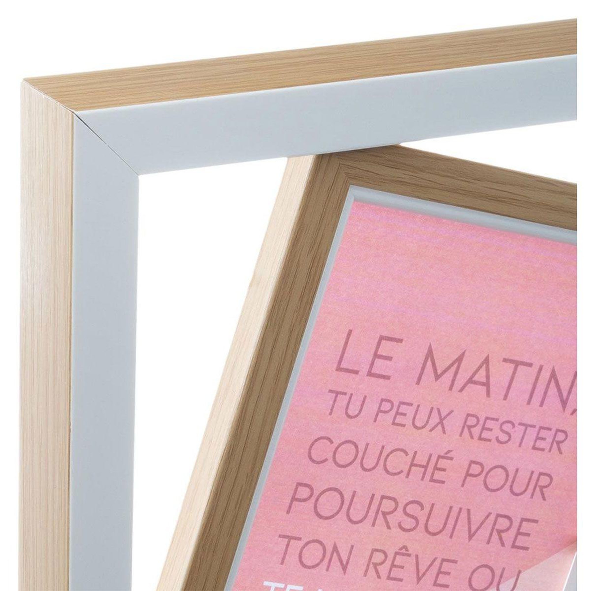 Voir la diapositive 2 : ATMOSPHERA Pêle-mêle 3 photos  folie  49cm multicolore