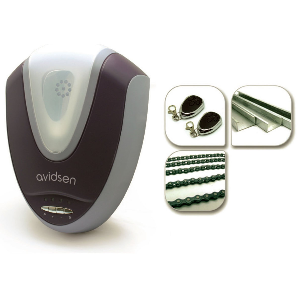 AVIDSEN Motorisation porte de garage - basculante débordante et sectionnelle - Strömma