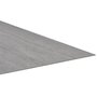 VIDAXL Planche de plancher PVC autoadhesif 5,11 m^2 Gris pointille