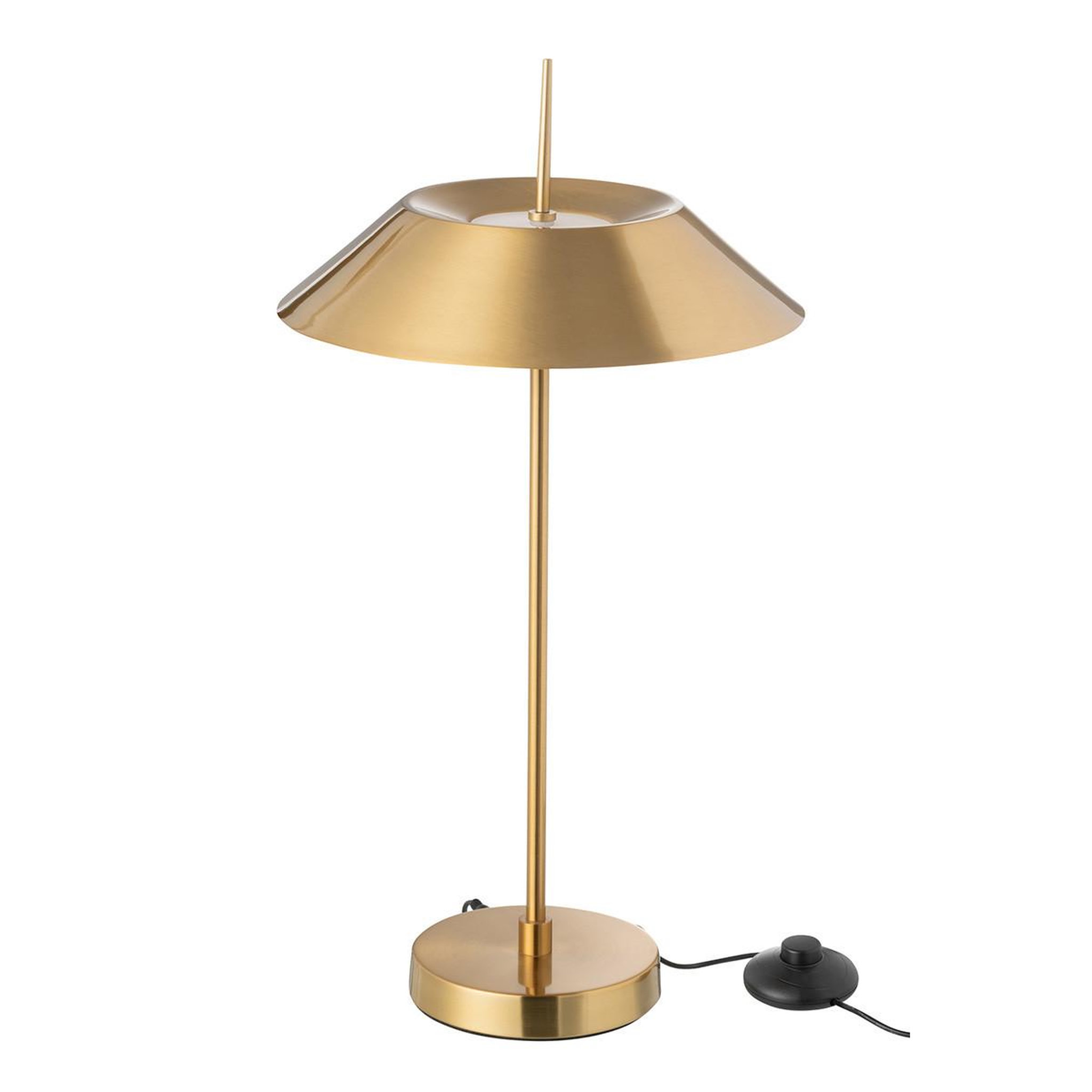 J-LINE Lampe à poser led en métal  britney  56cm or