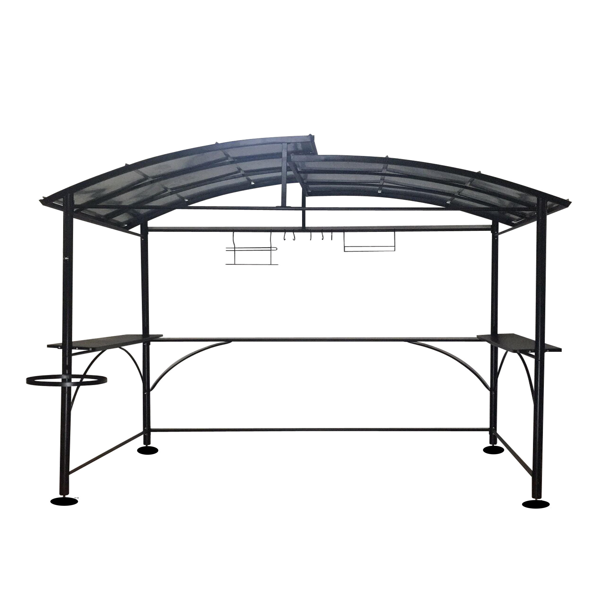 Abri pour barbecue - l263xP150xH232/240cm