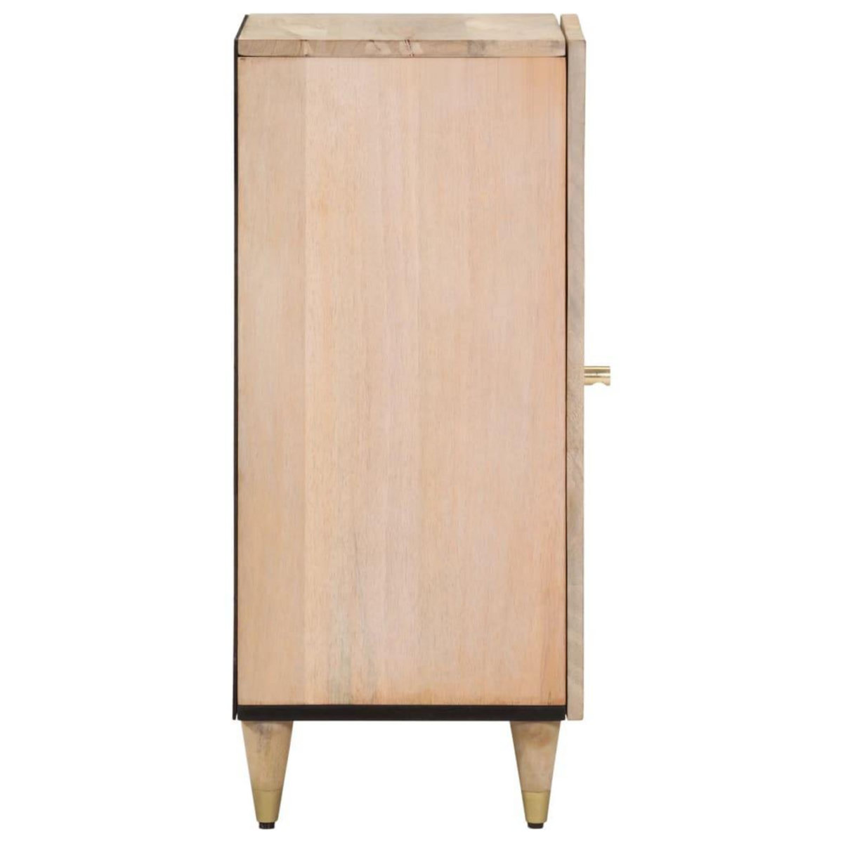 VIDAXL Armoire laterale 40x33x75 cm bois massif de manguier