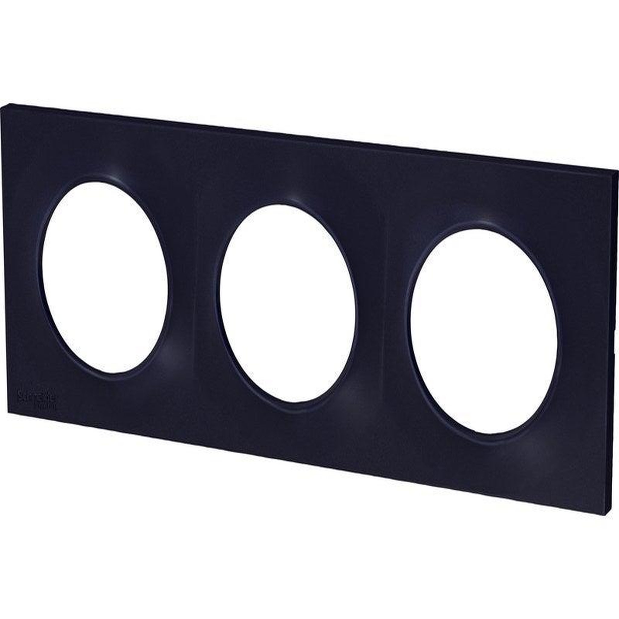 Schneider Electric Plaque triple Odace styl, anthracite