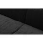 Voir la diapositive 4 : Paris Prix Canapé Convertible 3 Places Velours  Dudley  230cm Noir
