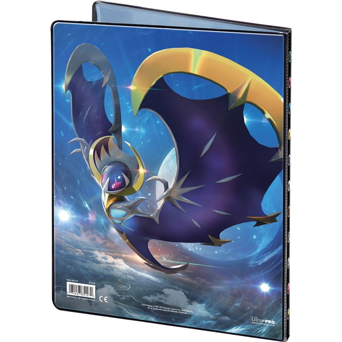 Cahier range-cartes A4 Pokemon Lune & Soleil 1 - 180 cartes