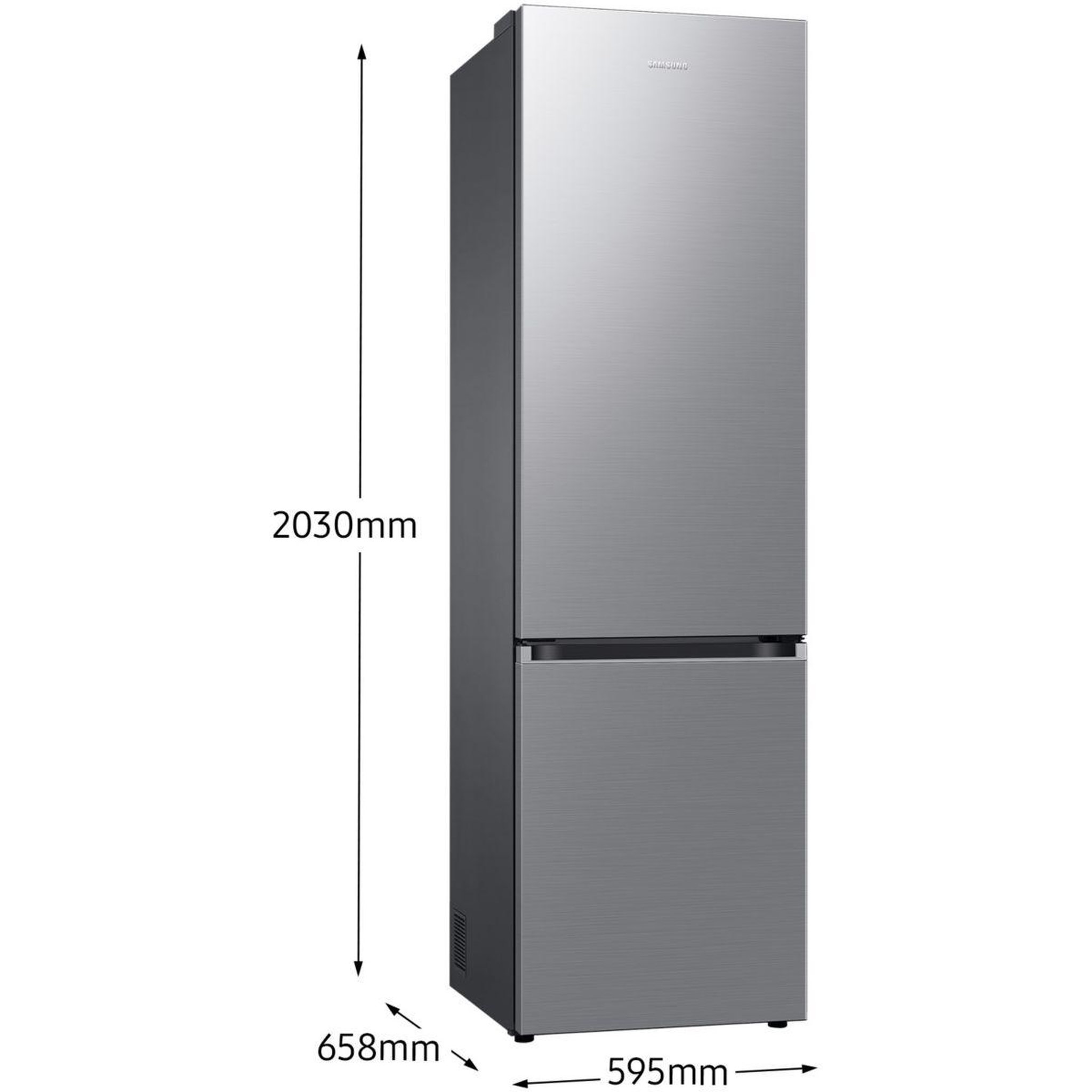 Voir la diapositive 5 : Samsung Réfrigérateur combiné rb38t607bs9