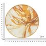 Voir la diapositive 6 : Paris Prix Horloge Murale en Verre  Toply  80cm Multicolore