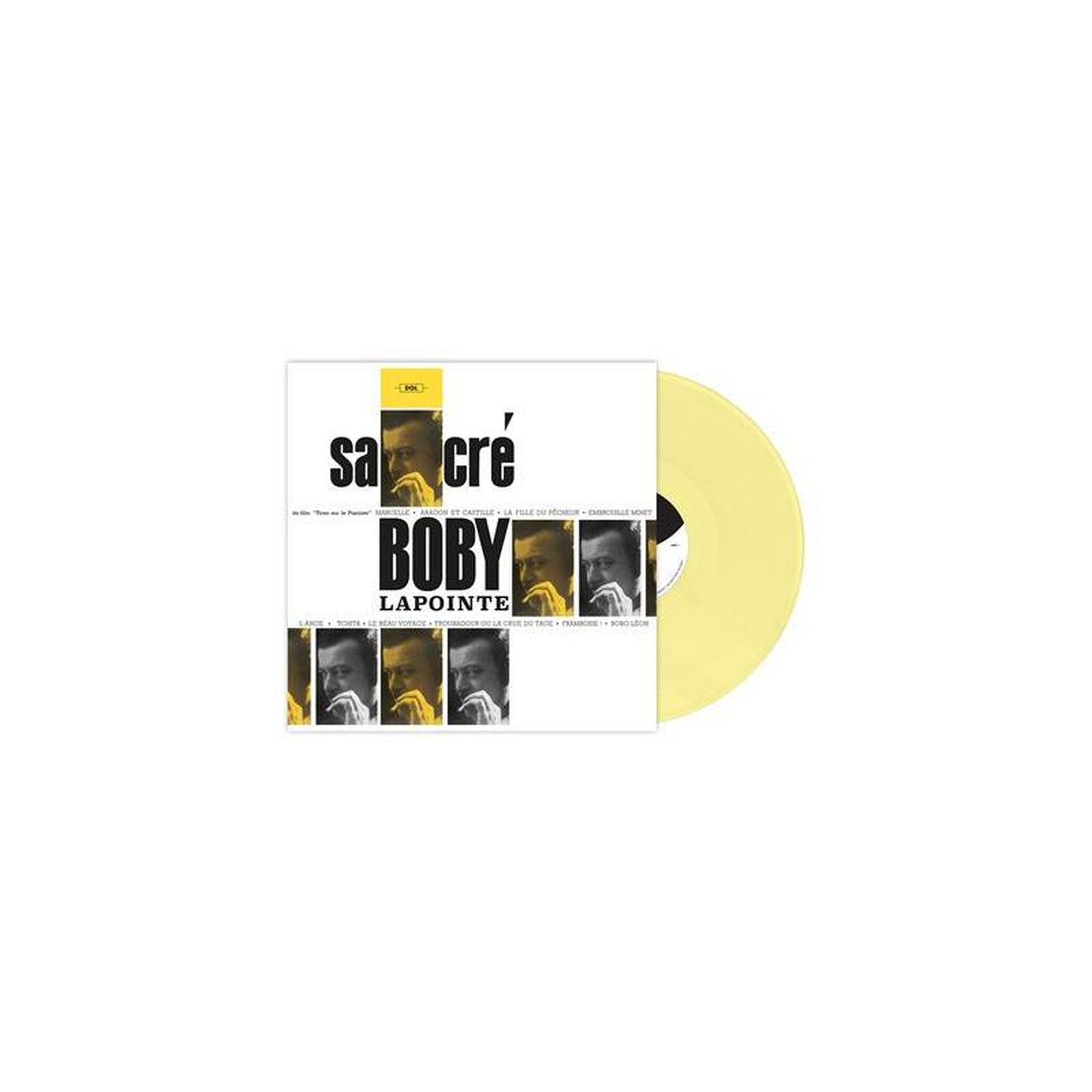 Cd sacré boby lapointe édition limitée coloris jaune - boby lapointe