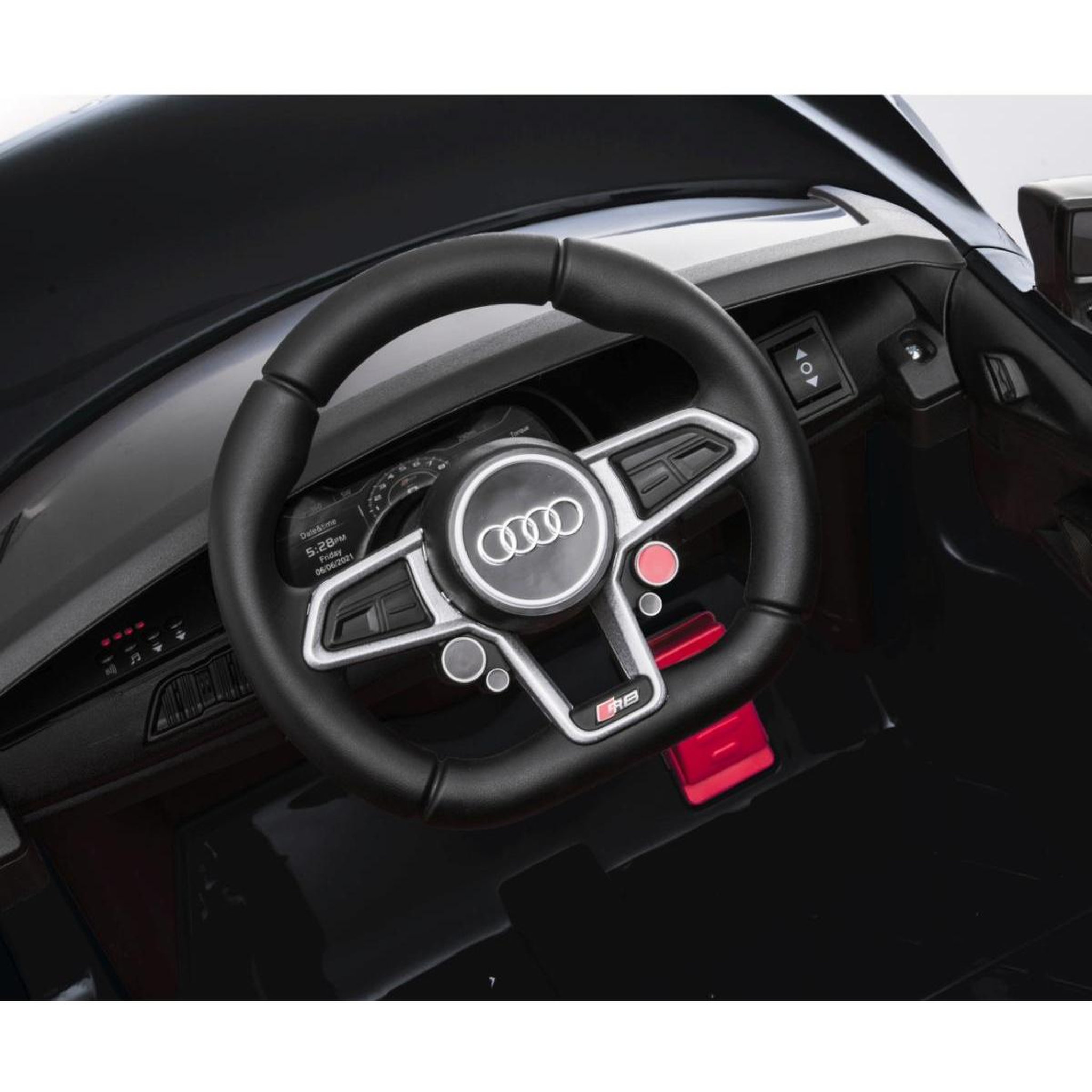 Voir la diapositive 3 : MILLY MALLY Véhicule electrique Audi R8 Spyder Noir