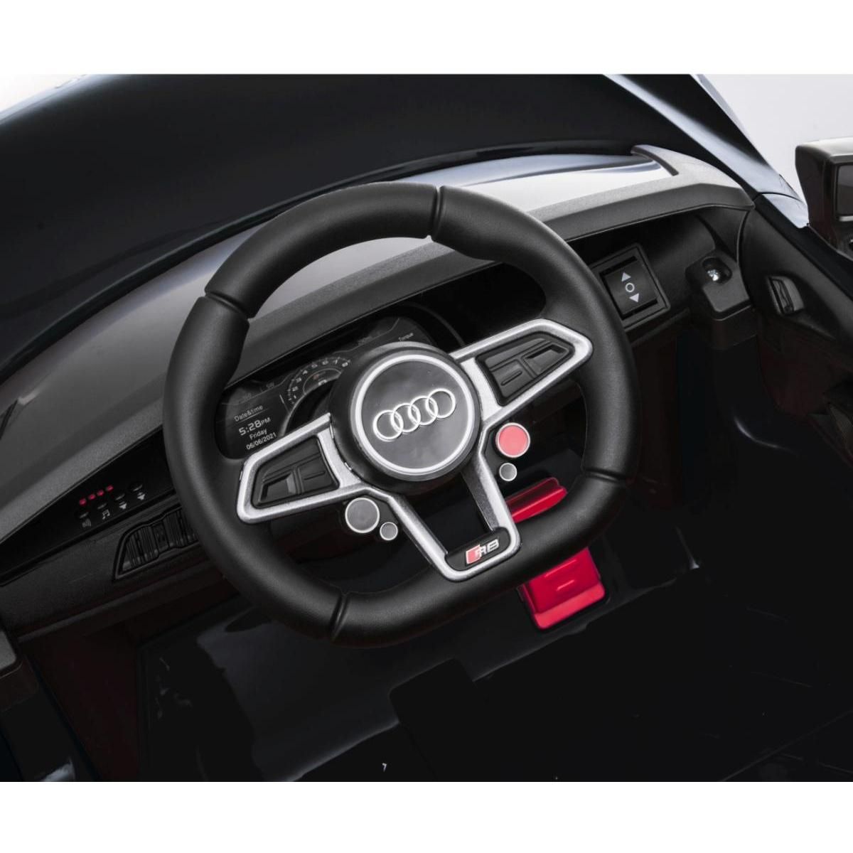 MILLY MALLY Véhicule electrique Audi R8 Spyder Noir