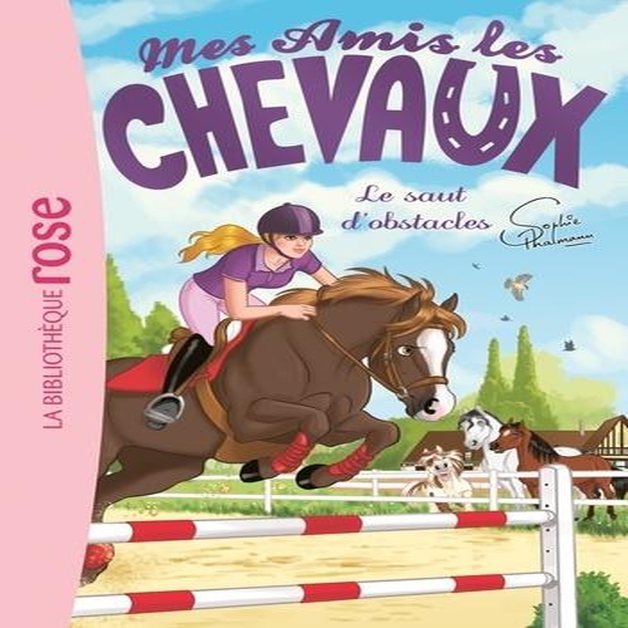 MES AMIS LES CHEVAUX TOME 17 : LE SAUT D'OBSTACLE, Thalmann Sophie