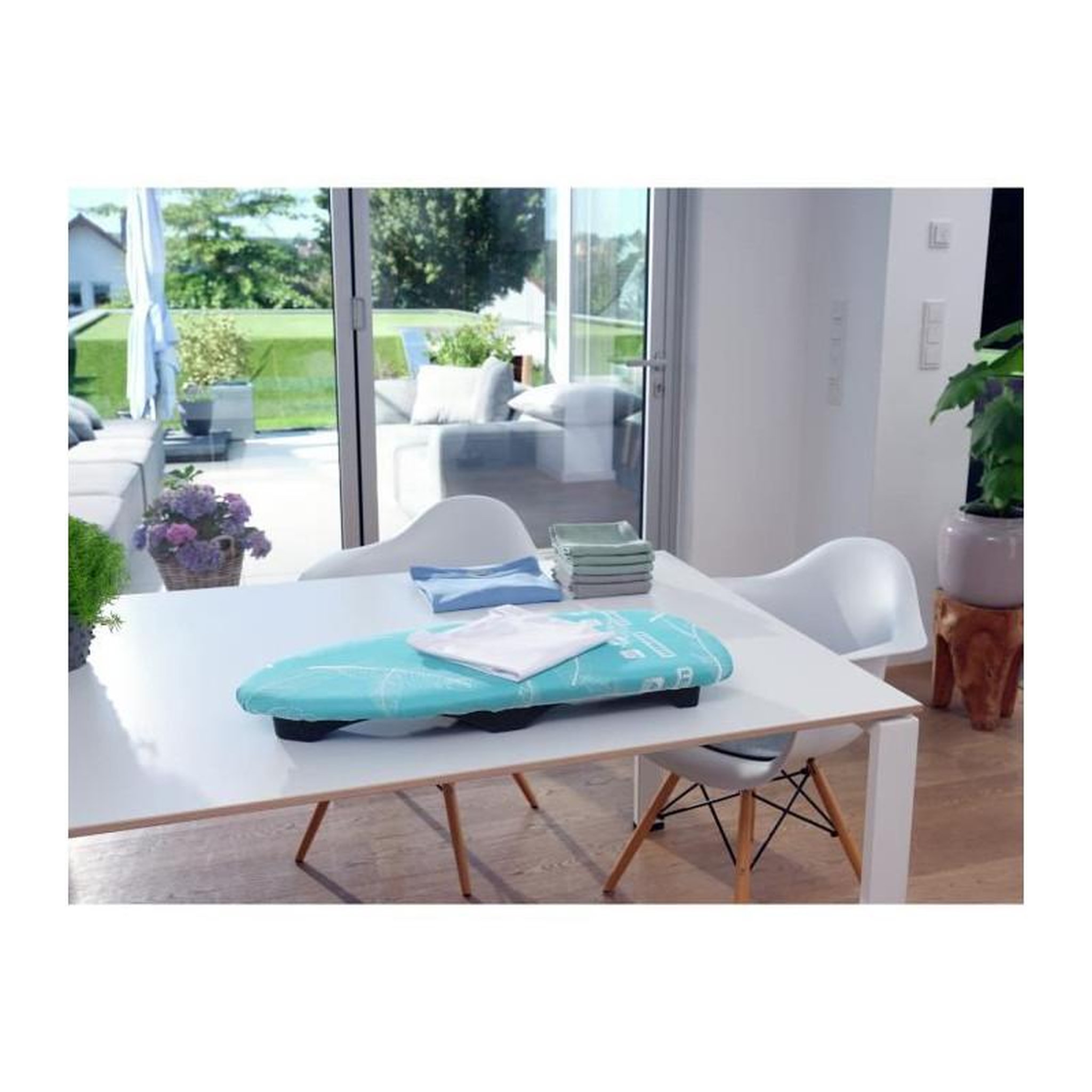 Voir la diapositive 3 : Leifheit Mini table à repasser 73x30cm - 72583