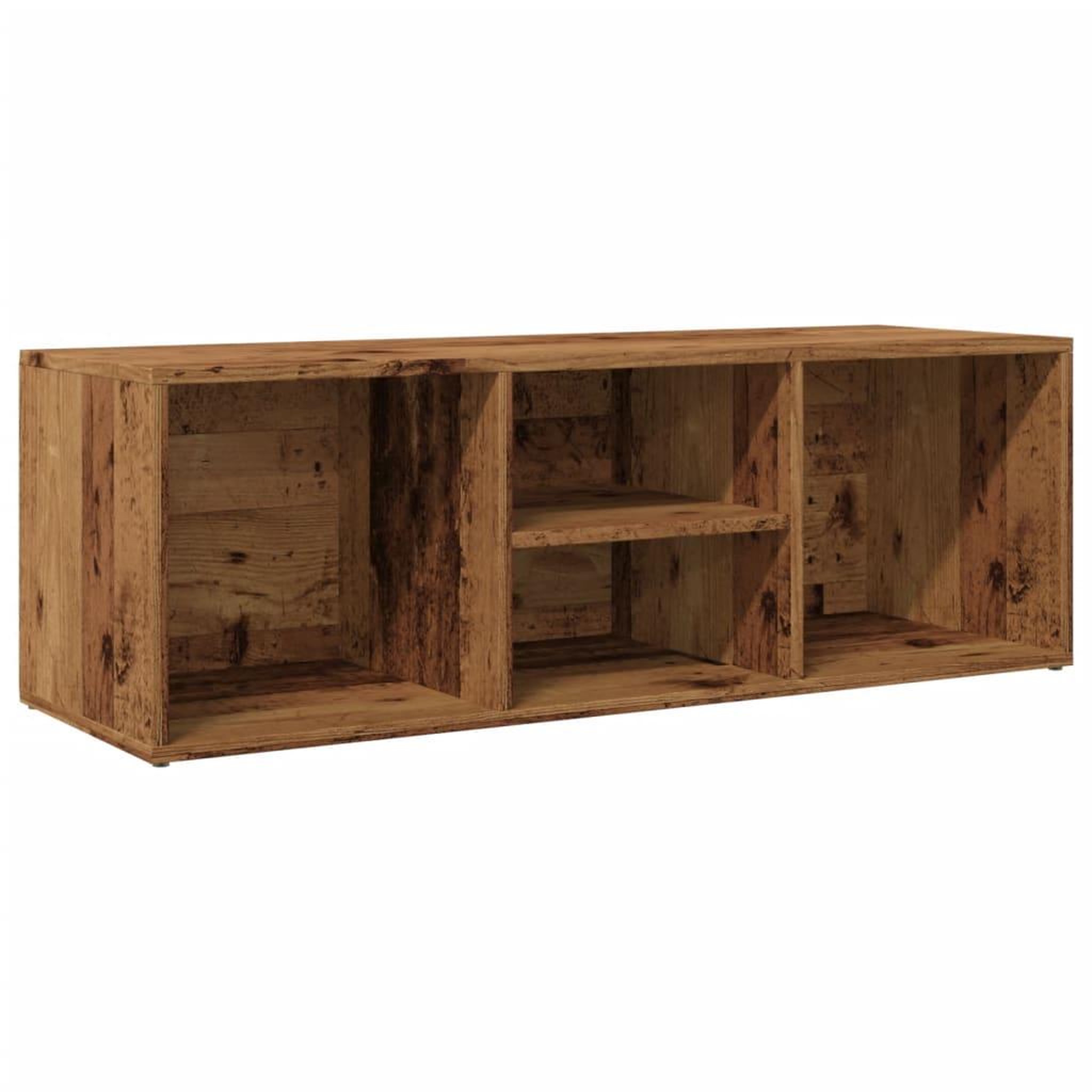 Voir la diapositive 2 : VIDAXL Banc de rangement a chaussures vieux bois 105x35x35 cm