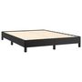 Voir la diapositive 4 : VIDAXL Cadre de lit sans matelas noir 140x190 cm similicuir