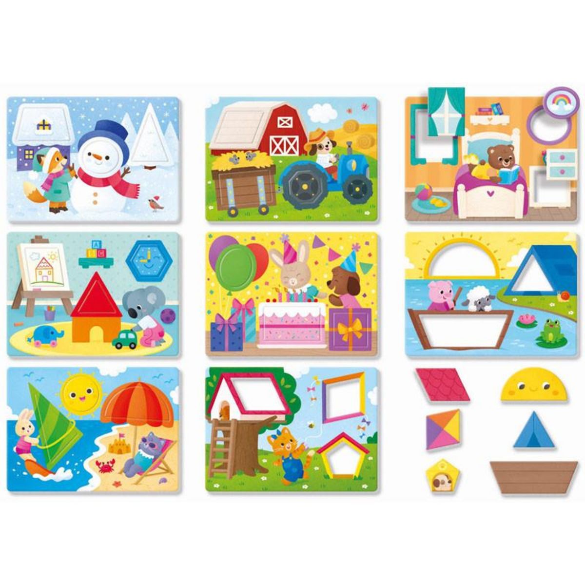 CLEMENTONI LES FORMES ET LES COULEURS CLEMENTONI CLI52785