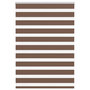Voir la diapositive 1 : VIDAXL Store zebre marron 110x150cm largeur du tissu 105,9cm polyester