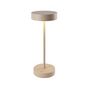Voir la diapositive 1 : Lumisky Lampe de table design SANDY MINI Beige Aluminium H25cm