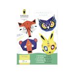 PIROUETTE CACAHOUETE Kit creatif masques de la foret -