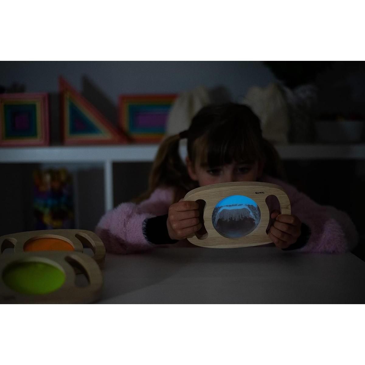 TICKIT Panneau lumineux facile à tenir - Bleu