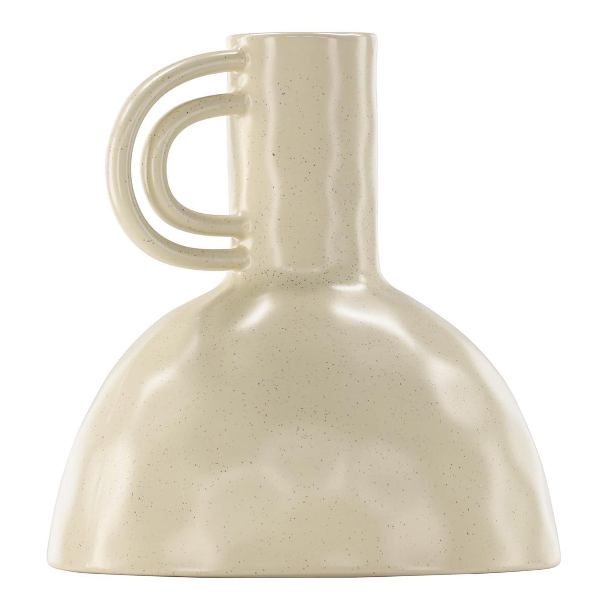 Voir la diapositive 1 : Paris Prix Vase Design en Céramique  Vivi  25cm Beige