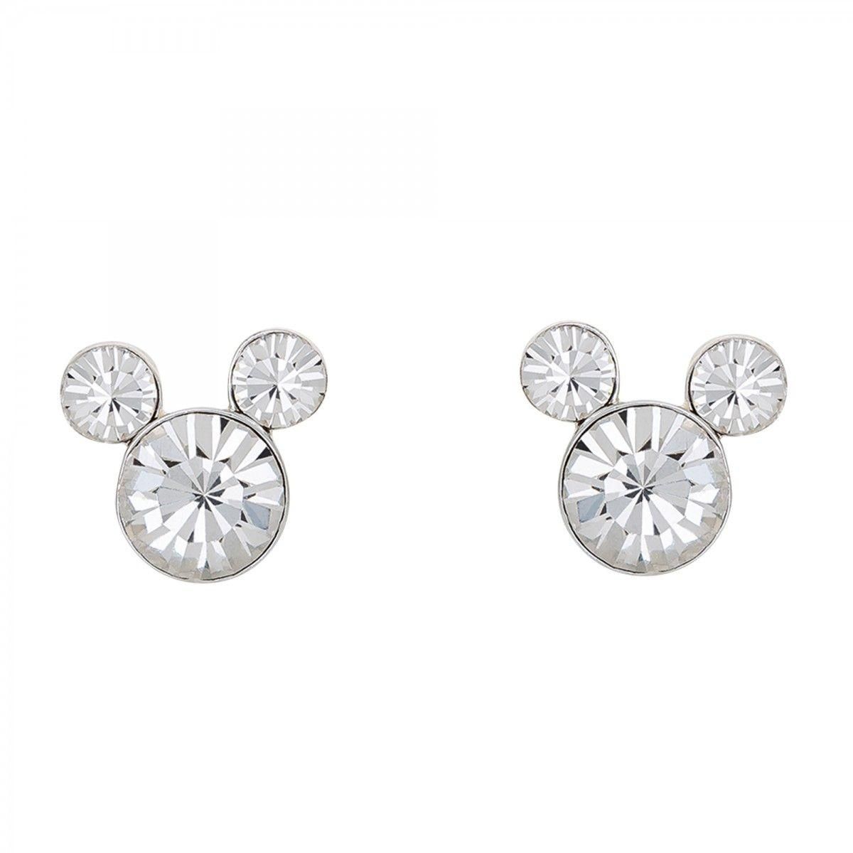 SC CRYSTAL Boucles d'oreilles Disney ornées de Cristaux scintillants -Mickey