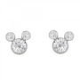 Voir la diapositive 3 : SC CRYSTAL Boucles d'oreilles Disney ornées de Cristaux scintillants -Mickey