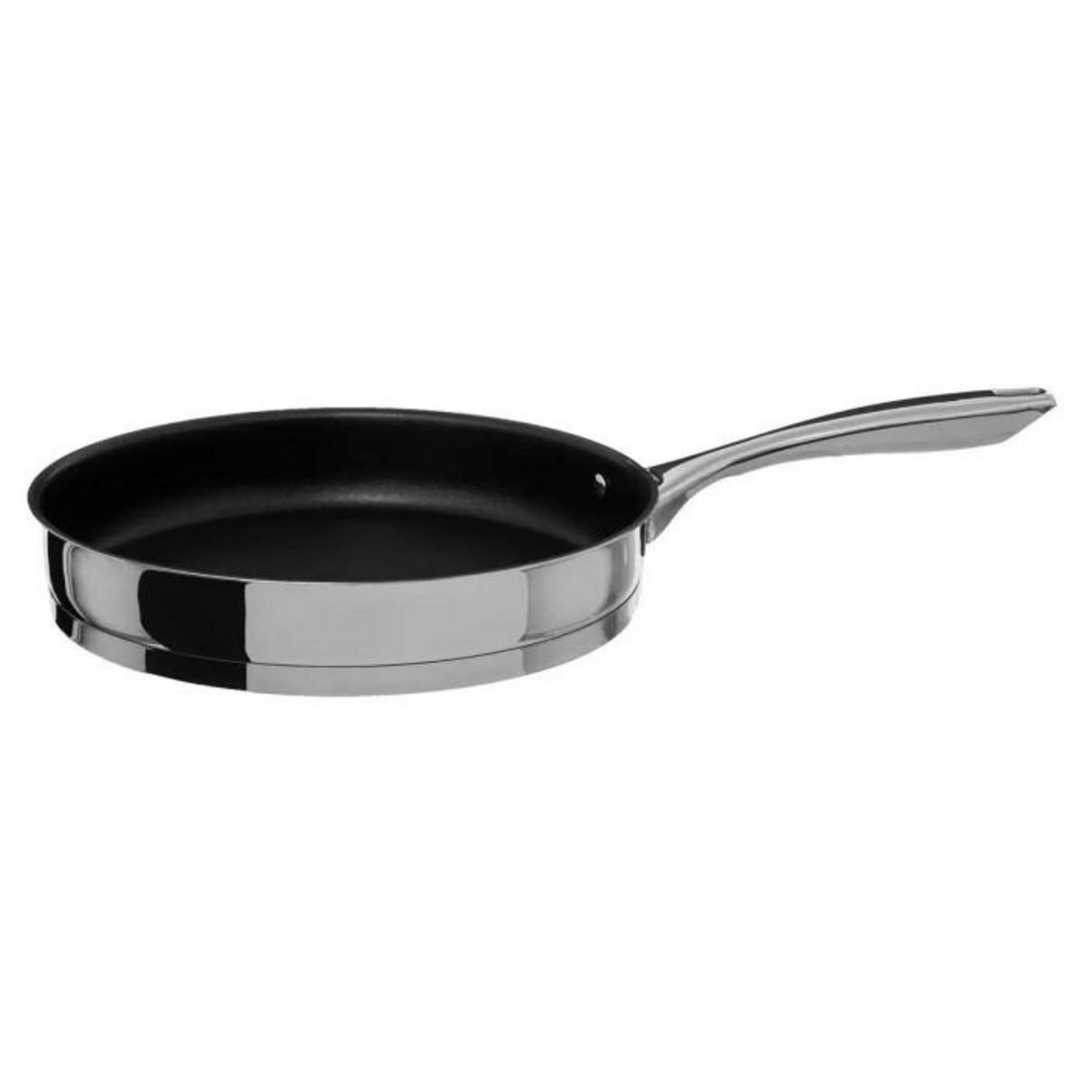 FIVE Sauteuse en Inox  Résilience  28cm Gris