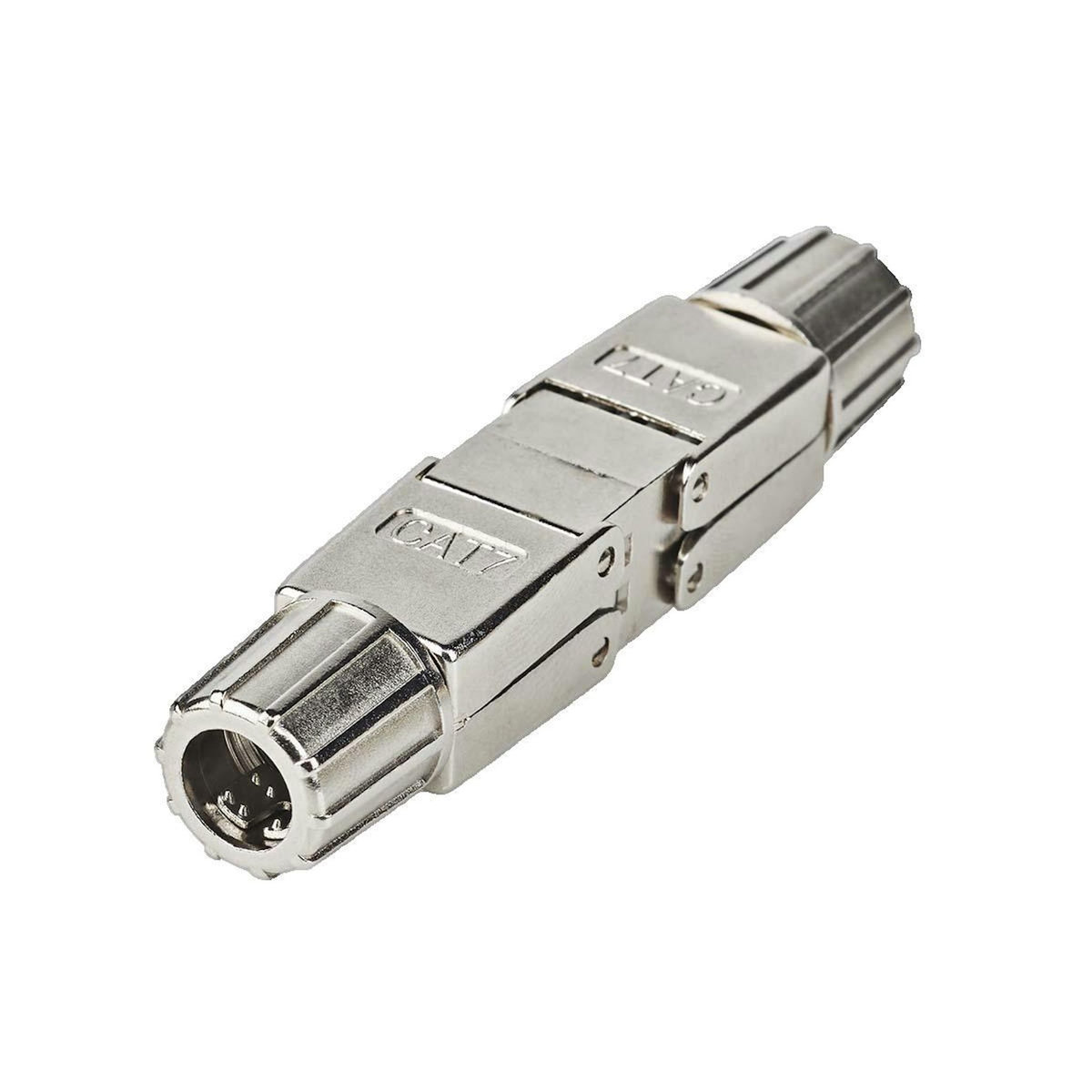 NEDIS Coupleur LAN Nedis CCGB89020ME Cat7, compatible Cat6A, Cat6 et Cat5e, métal