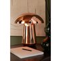 Voir la diapositive 5 : Paris Prix Lampe à Poser Design en Métal  Champignon  43cm Cuivre