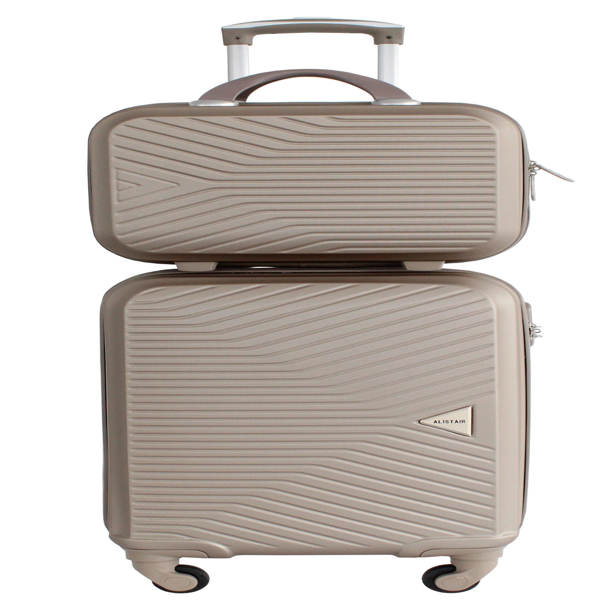 Voir la diapositive 1 : Alistair Valise cabine 55 cm et Vanity S Alistair  - Collection Iron - 4 roues - ABS ultra résistant