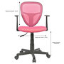 Voir la diapositive 6 : IDIMEX Chaise de bureau pour enfant STUDIO