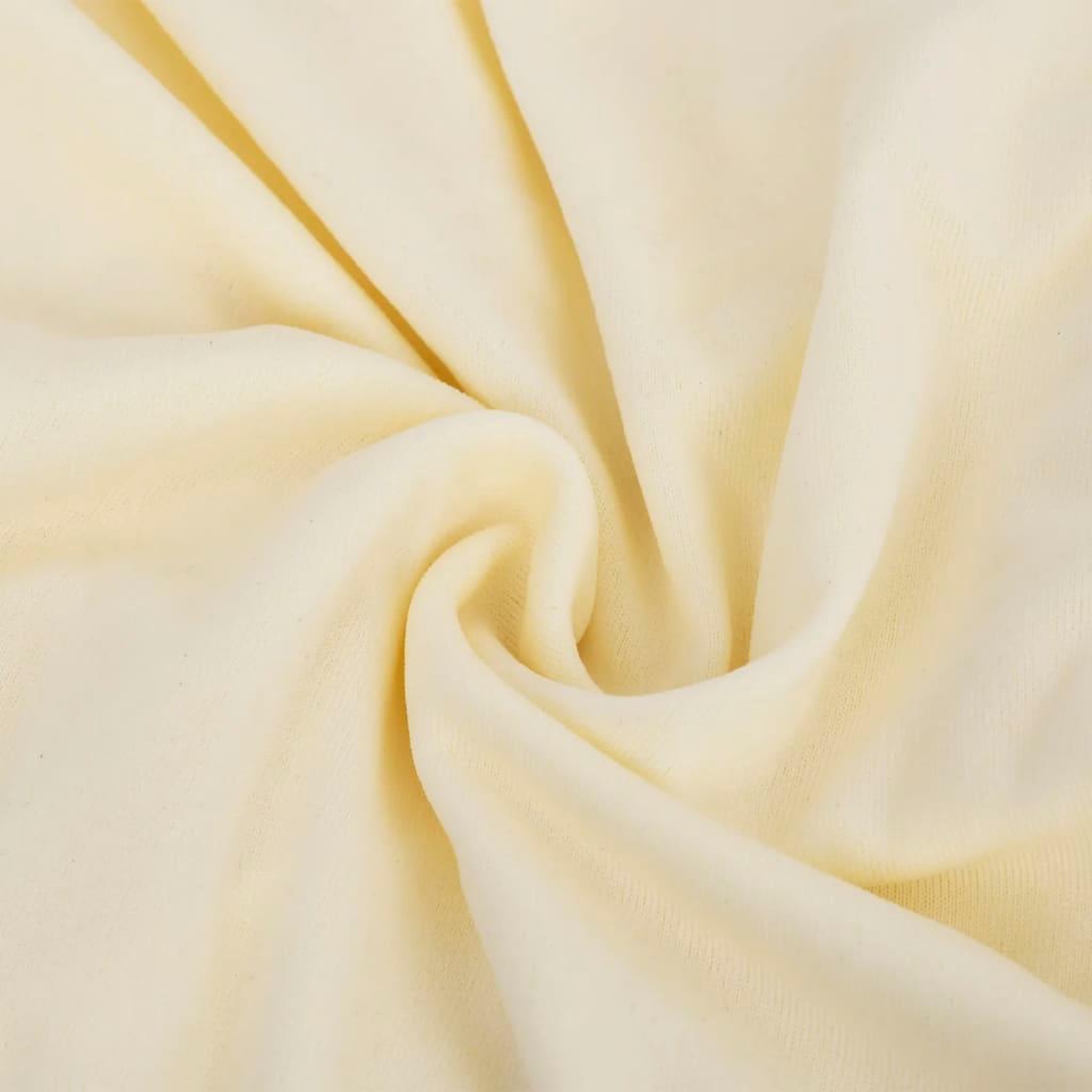 Voir la diapositive 4 : VIDAXL Housse extensible de canape Creme Jersey de polyester