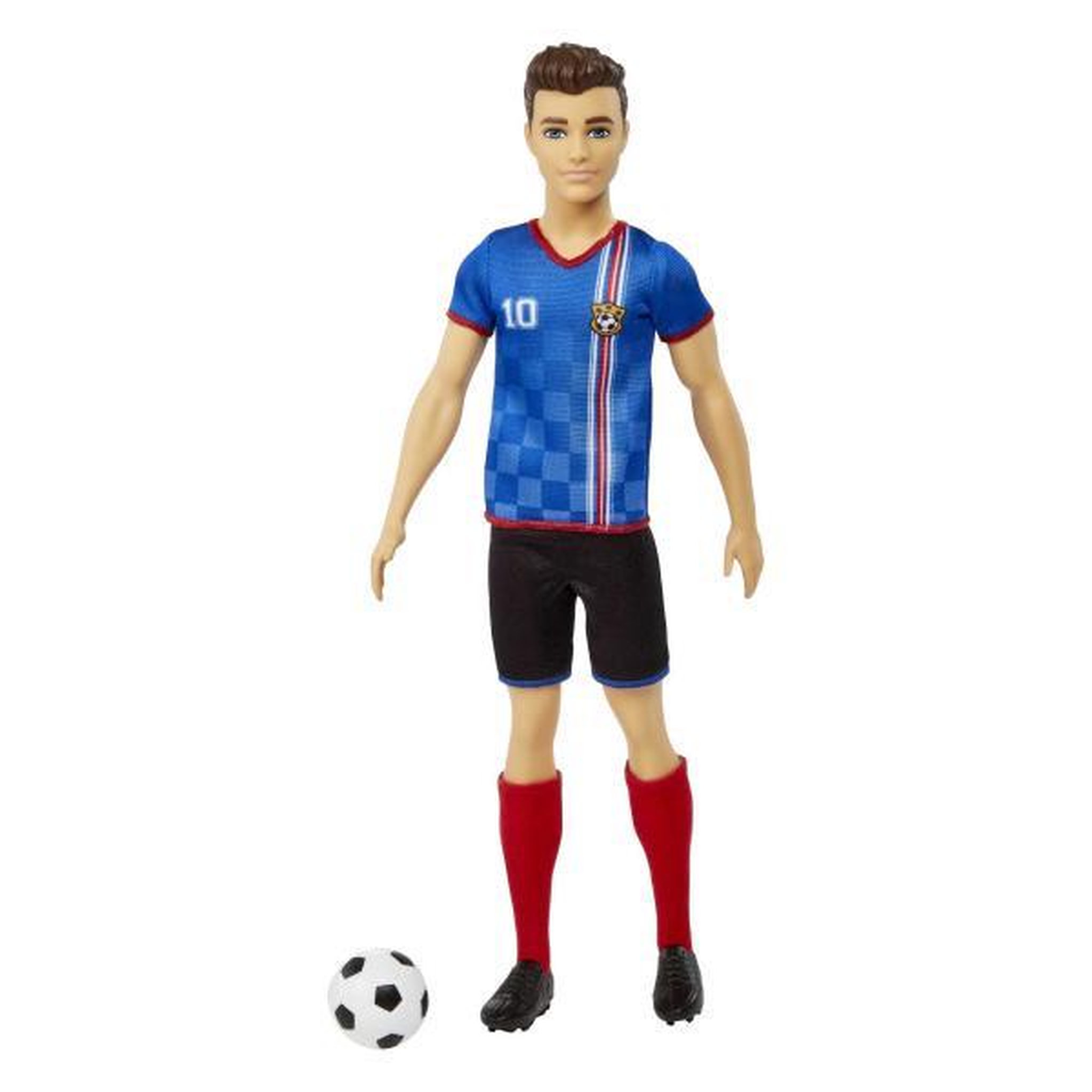 Voir la diapositive 4 : BARBIE Barbie - Ken Footballeur - Poupée Mannequin - Des 3 ans