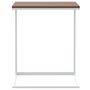 Voir la diapositive 3 : VIDAXL Table d'appoint Blanc 55x35x66 cm Bois d'ingenierie