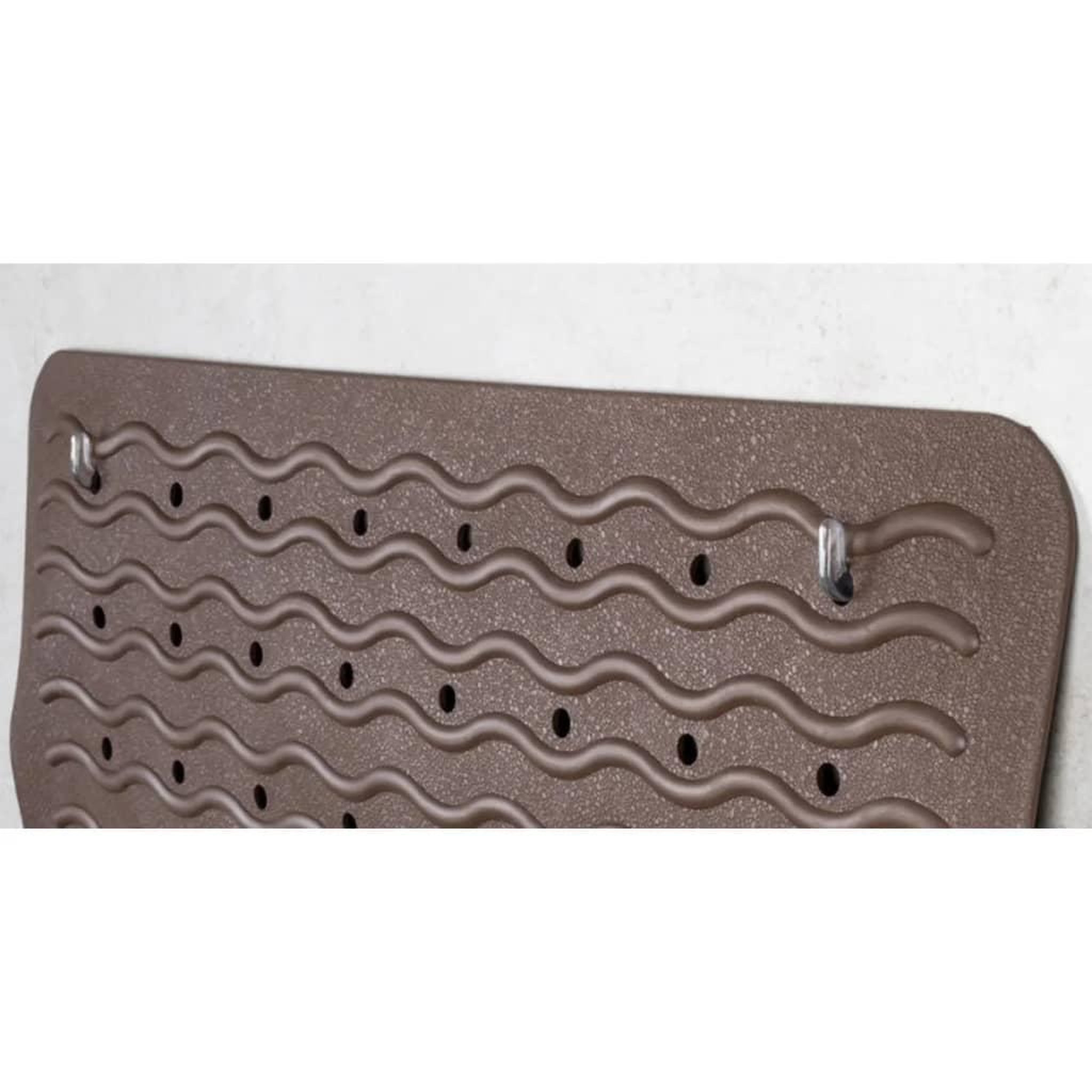 Voir la diapositive 2 : RIDDER RIDDER Tapis de bain antiderapant Playa 80 x 38 cm Neon bleu 68303