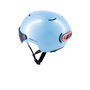 Voir la diapositive 4 : COSMO CONNECTED Casque vélo Cosmo Connected Fusion+ Bleu Ciel Metallise