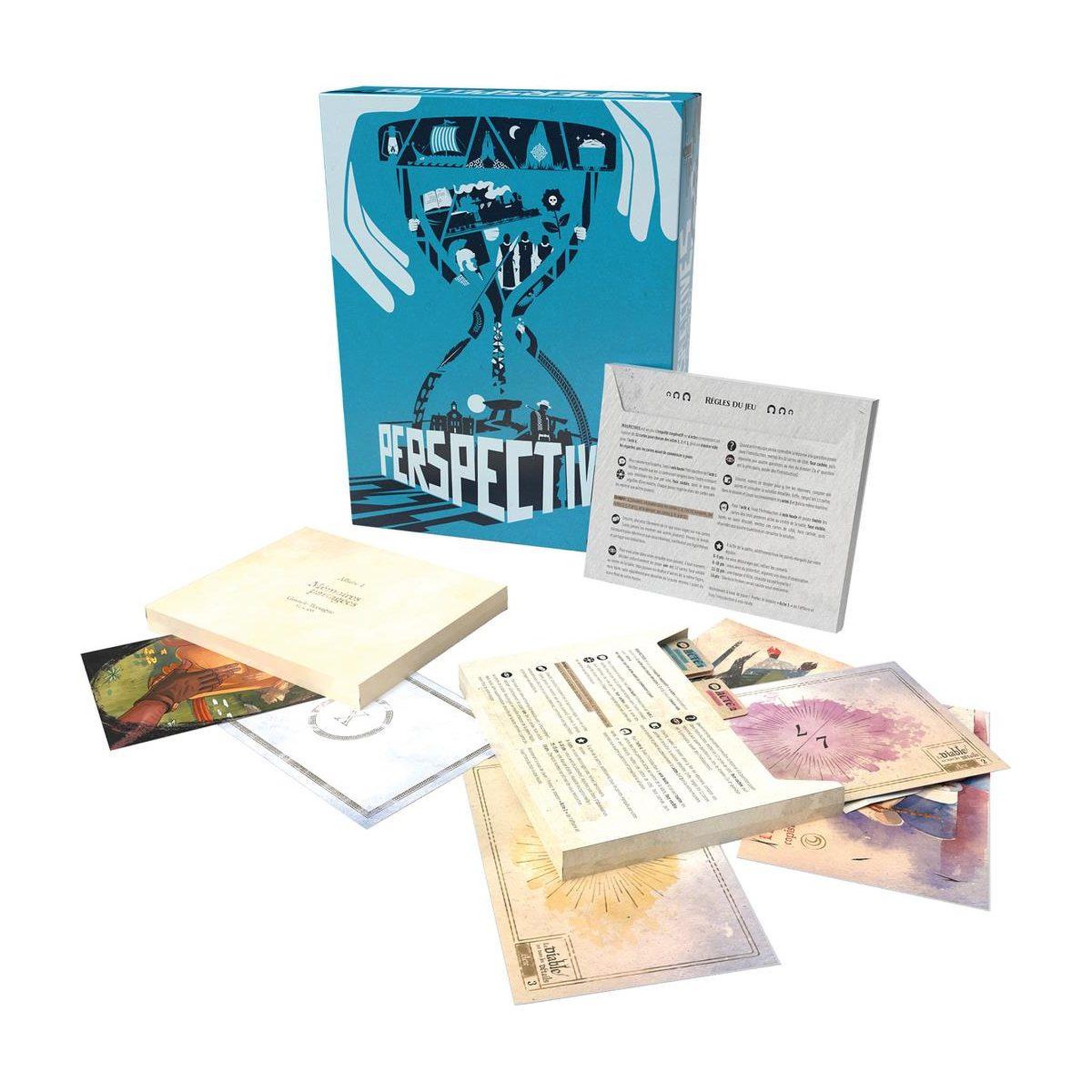 Voir la diapositive 2 : Space cowboys Perspectives bleu le jeu d'enquetes