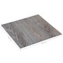 VIDAXL Planches de plancher autoadhesives 5,11 m^2 PVC Marron clair